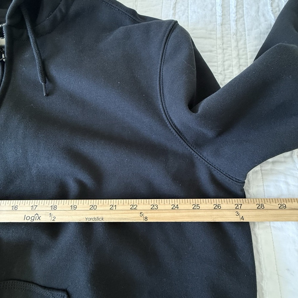 Carhartt Men's XL Rain Defender Paxton Heavyweight‎ Zip Front Sweatshirt Black - Picture 7 of 8